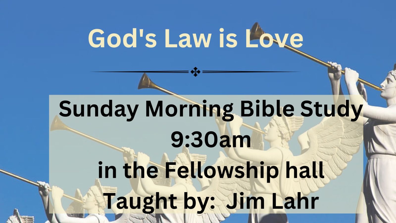 Gods law is love
